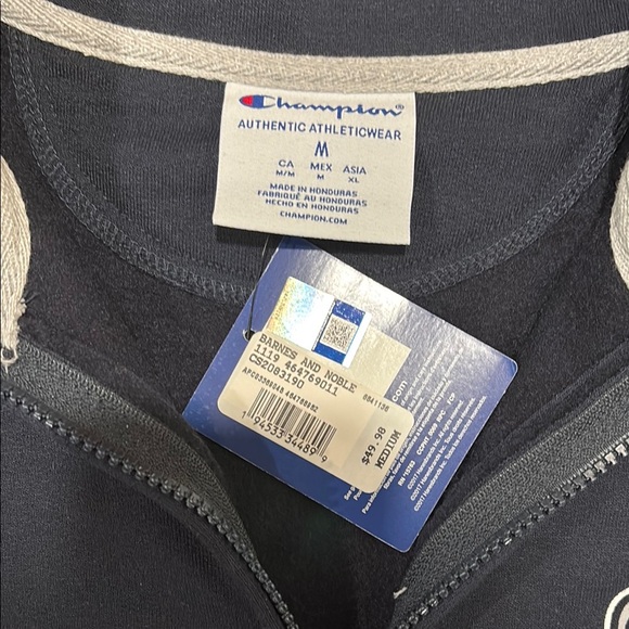 UNC Rams Champion Navy Men's Sweater - Picture 3 of 4